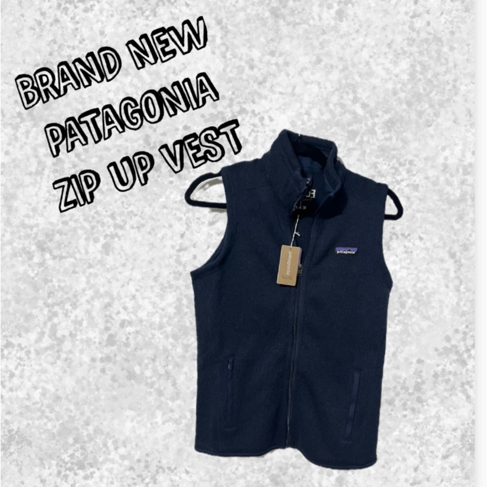 Patagonia Women’s Navy Zip-Up Vest